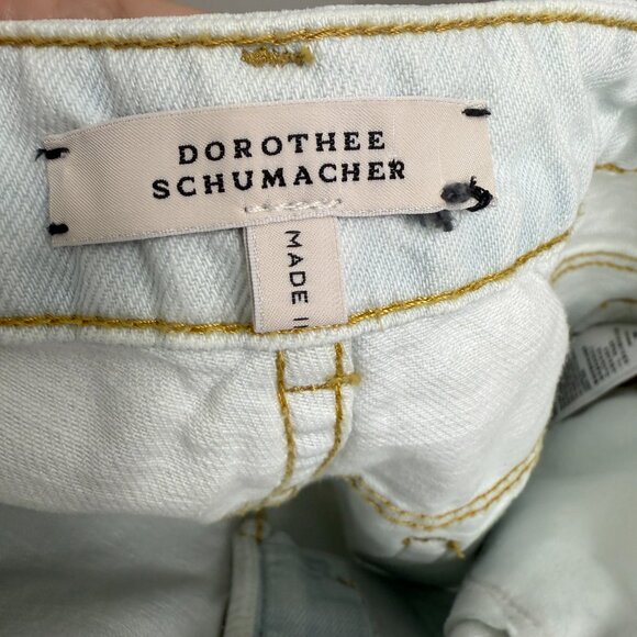 Dorothee Schumacher Made in Italy Women's Flare Jeans Size 3 IT / 6 or M in US - Picture 5 of 10